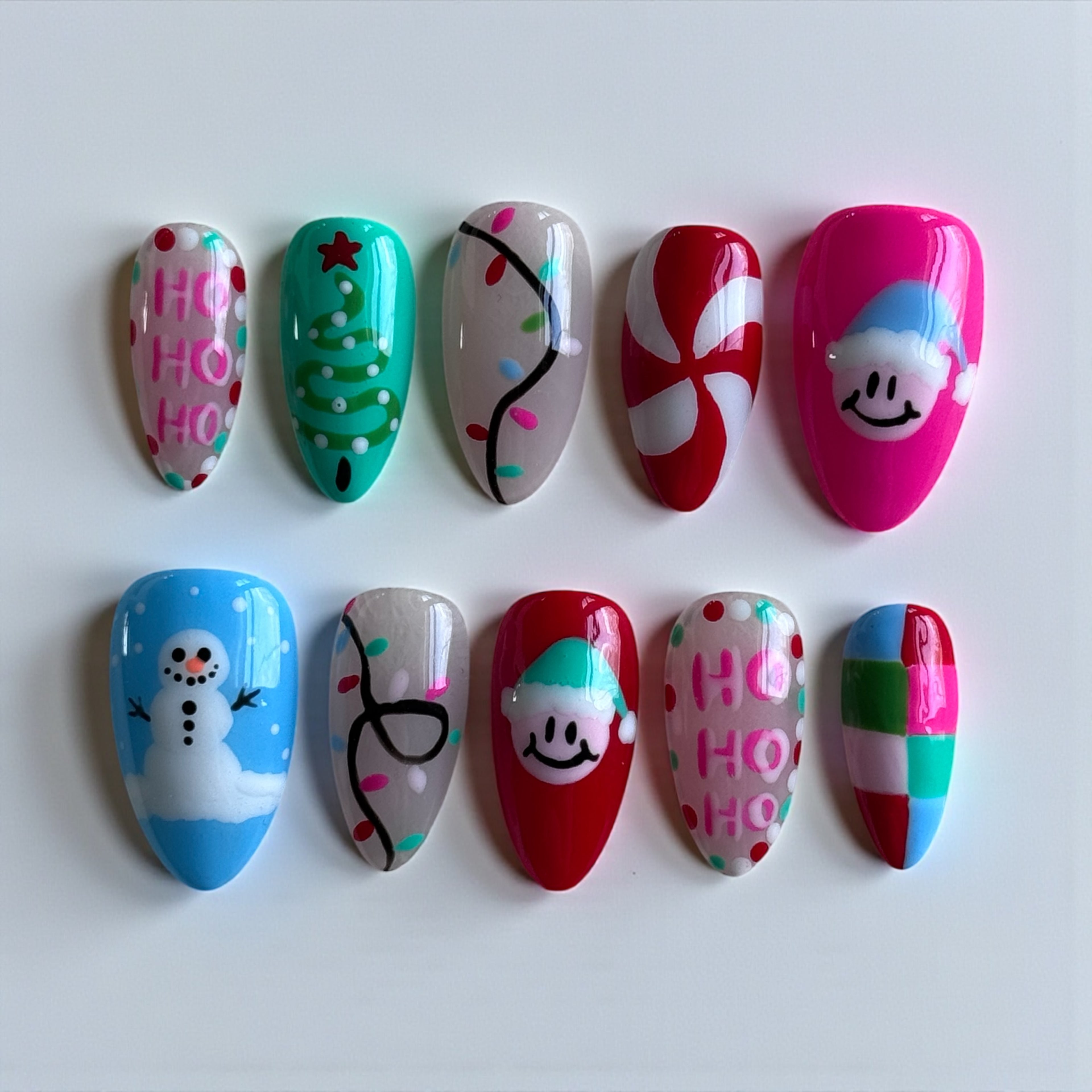 Christmas Carnival Press-On Nail Set