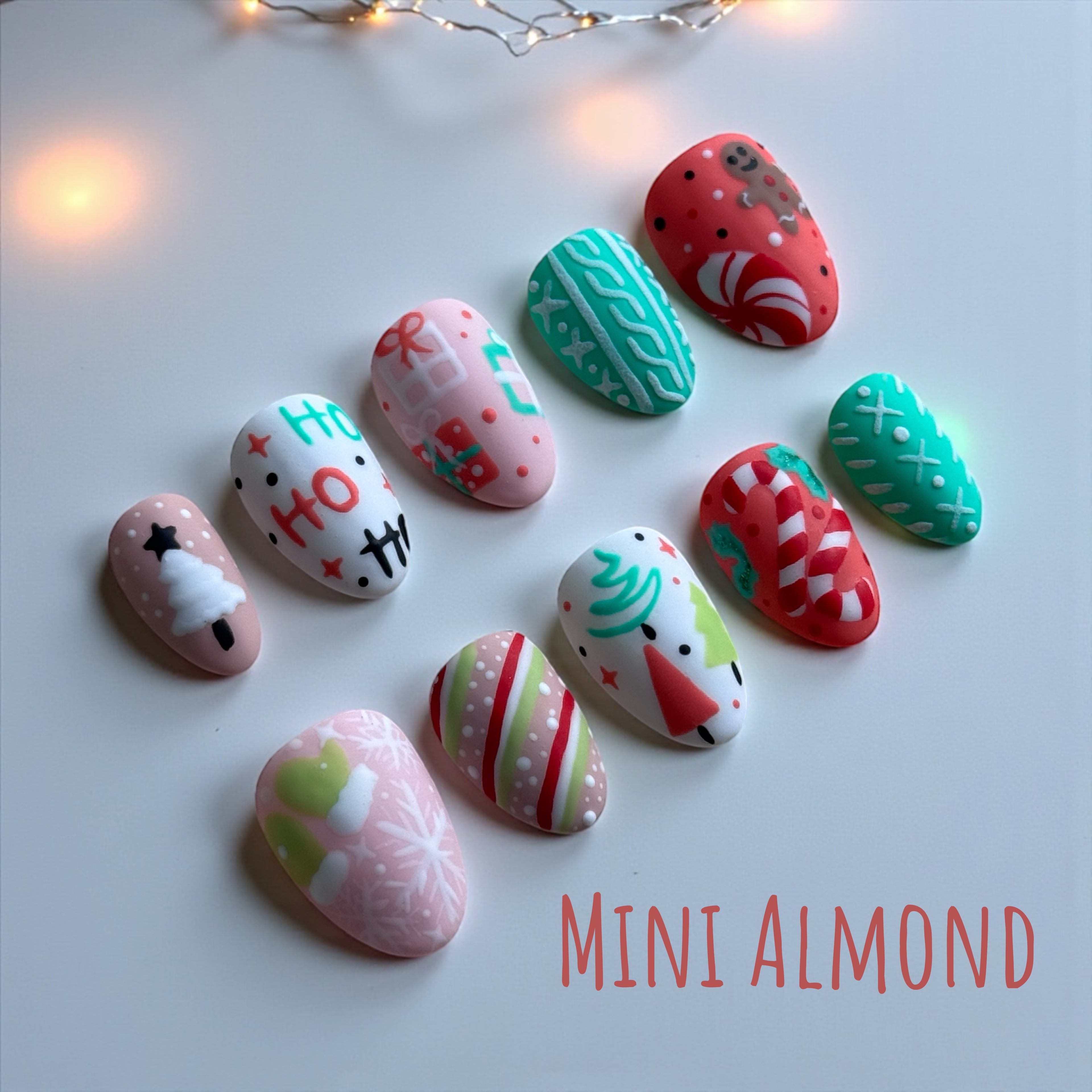 Christmas Chaos Press-On Nail Set