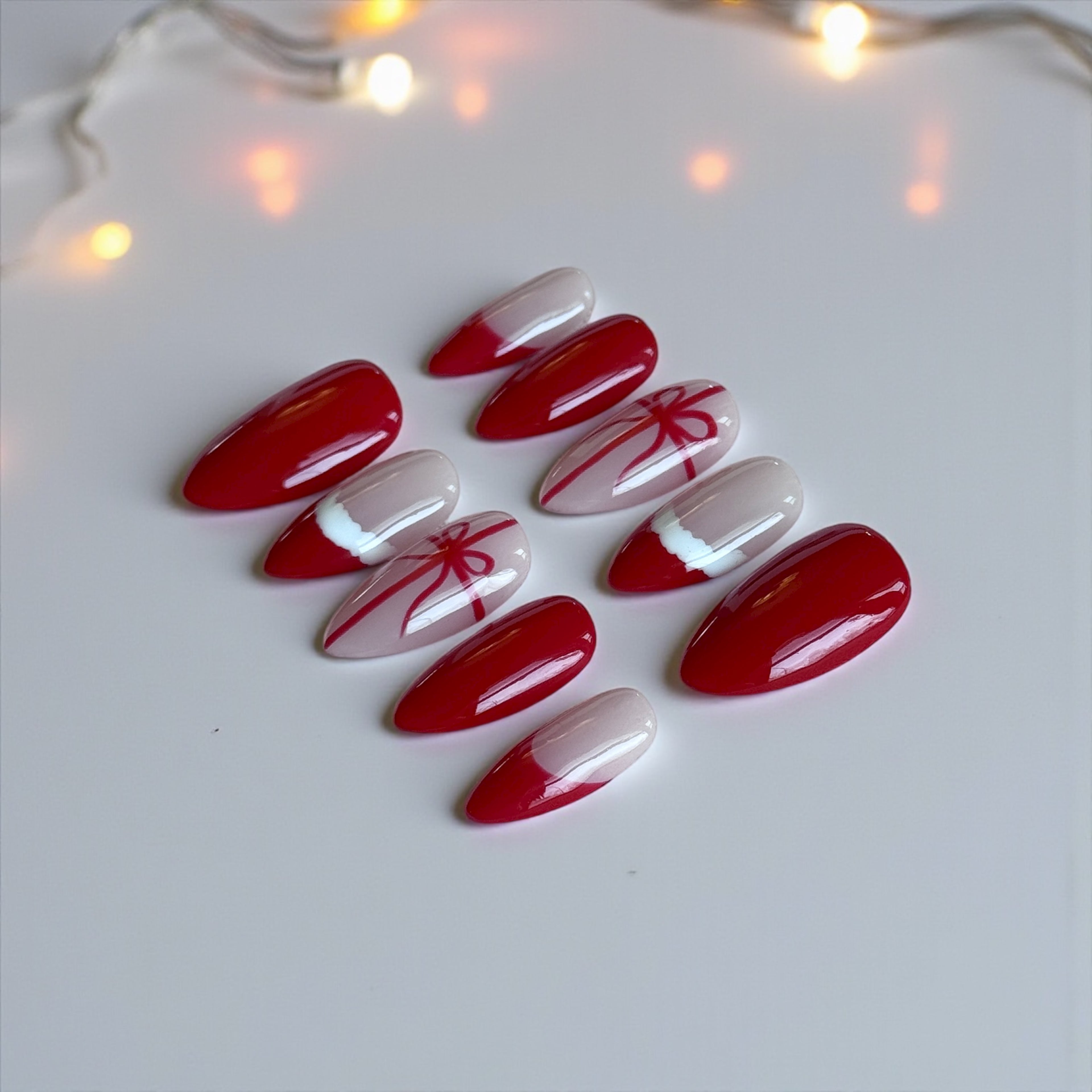 Wrapped in Red Press-On Nail Set