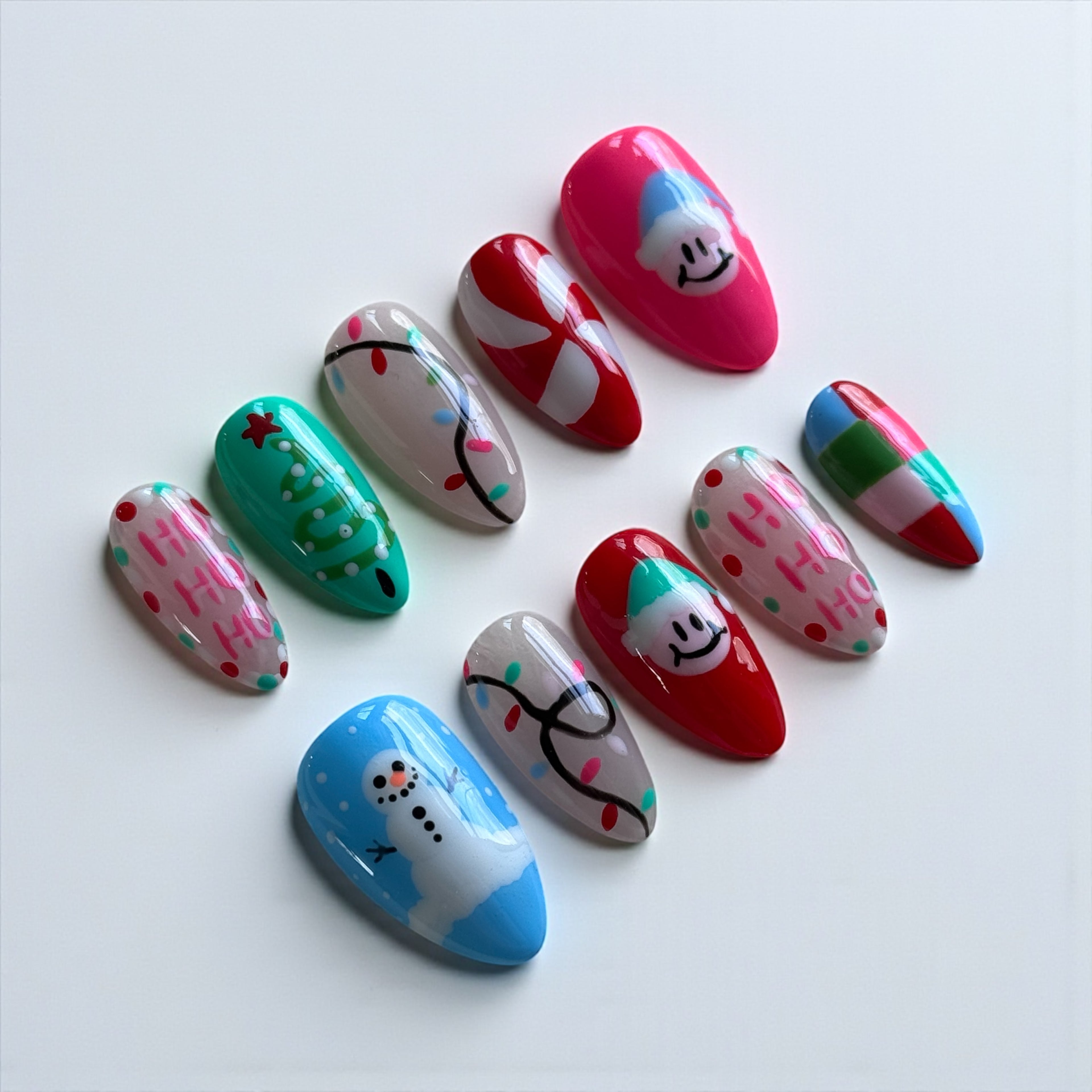 Christmas Carnival Press-On Nail Set
